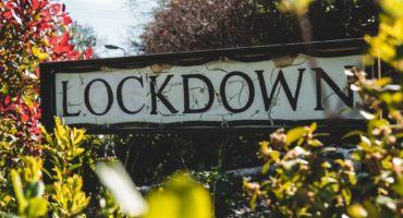 Lockdown road sign